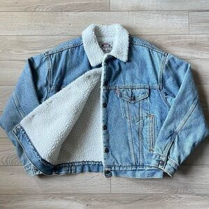 Vintage 1981 Levi’s Sherpa Denim Jacket